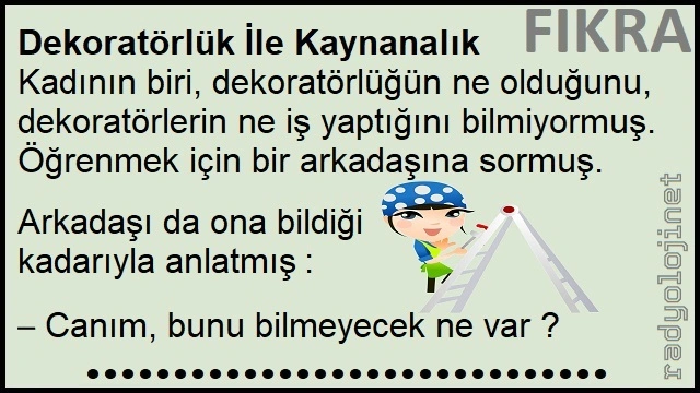 Dekoratörlük İle Kaynanalık - Kaynanalık Gibi Bir Şey