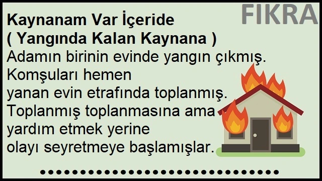 Kaynanam Var İçeride - Yangında Kalan Kaynana