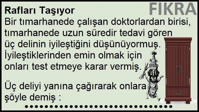 Rafları Taşıyor