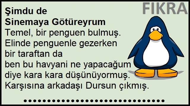 Şimdu de Sinemaya Götüreyrum