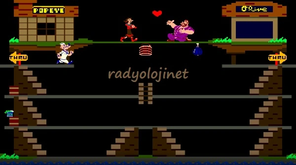 Popeye 🕹️ Oyunu 🕹️ Oyna