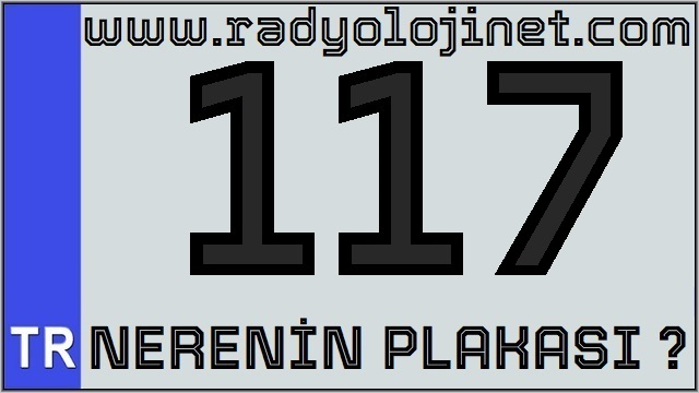 117 Nerenin Plakası ?