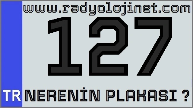 127 Nerenin Plakası ?