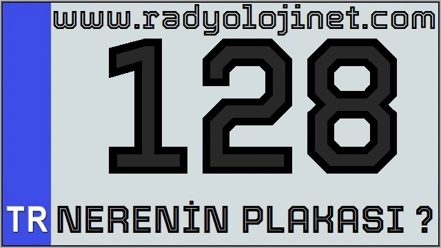 128 Nerenin Plakası ?