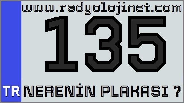 135 Nerenin Plakası ?