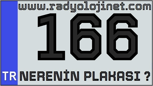 166 Nerenin Plakası ?