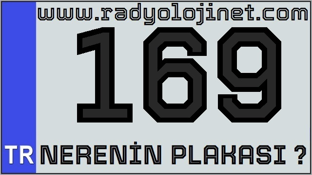 169 Nerenin Plakası ?