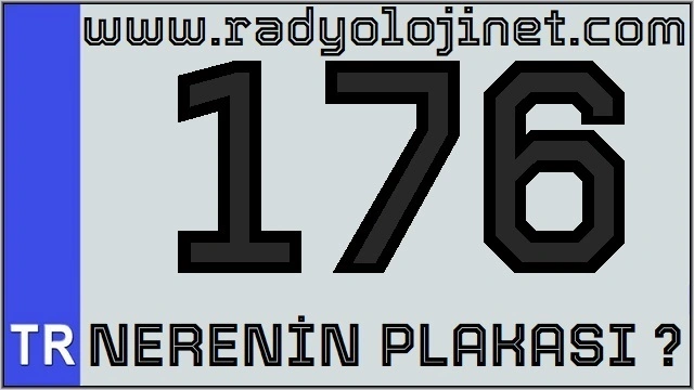 176 Nerenin Plakası ?