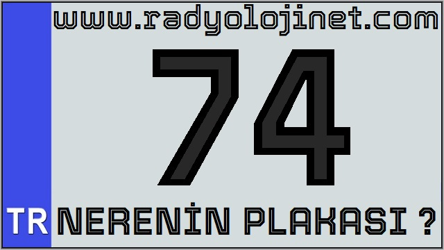 74 Nerenin Plakası ?